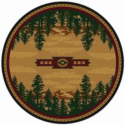 Autumn point rustic rug 38 2