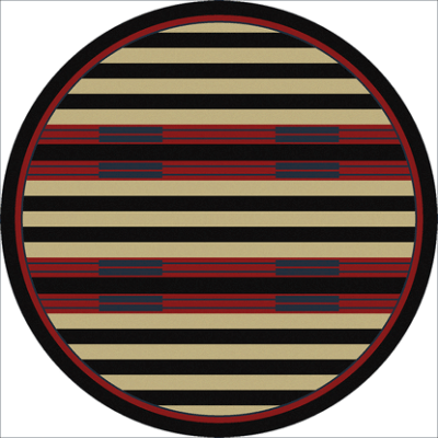 Chief stripe rustic rug by american dakota 48 1