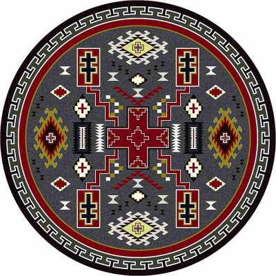 double cross rustic rug by american dakota 46 1