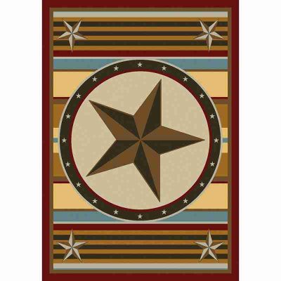 hacienda star rustic rug by american dakota 37