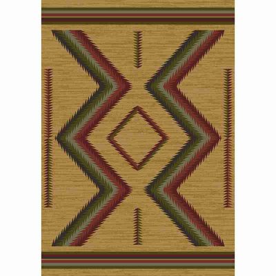 hour glass rustic rug by american dakota 36