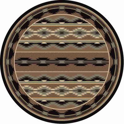 Medicine light rustic rug by american dakota 47 1