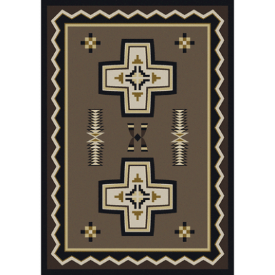 saint cross taupe rustic rug by american dakota 38