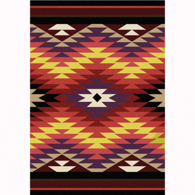 starburst bright rustic rug 35