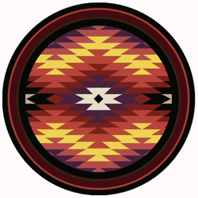Starburst bright rustic rug 39