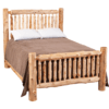Fireside Lodge Cedar Log Spindle Bed