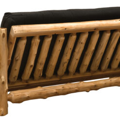 Alternative view of Fireside Lodge Cedar Log Futon
