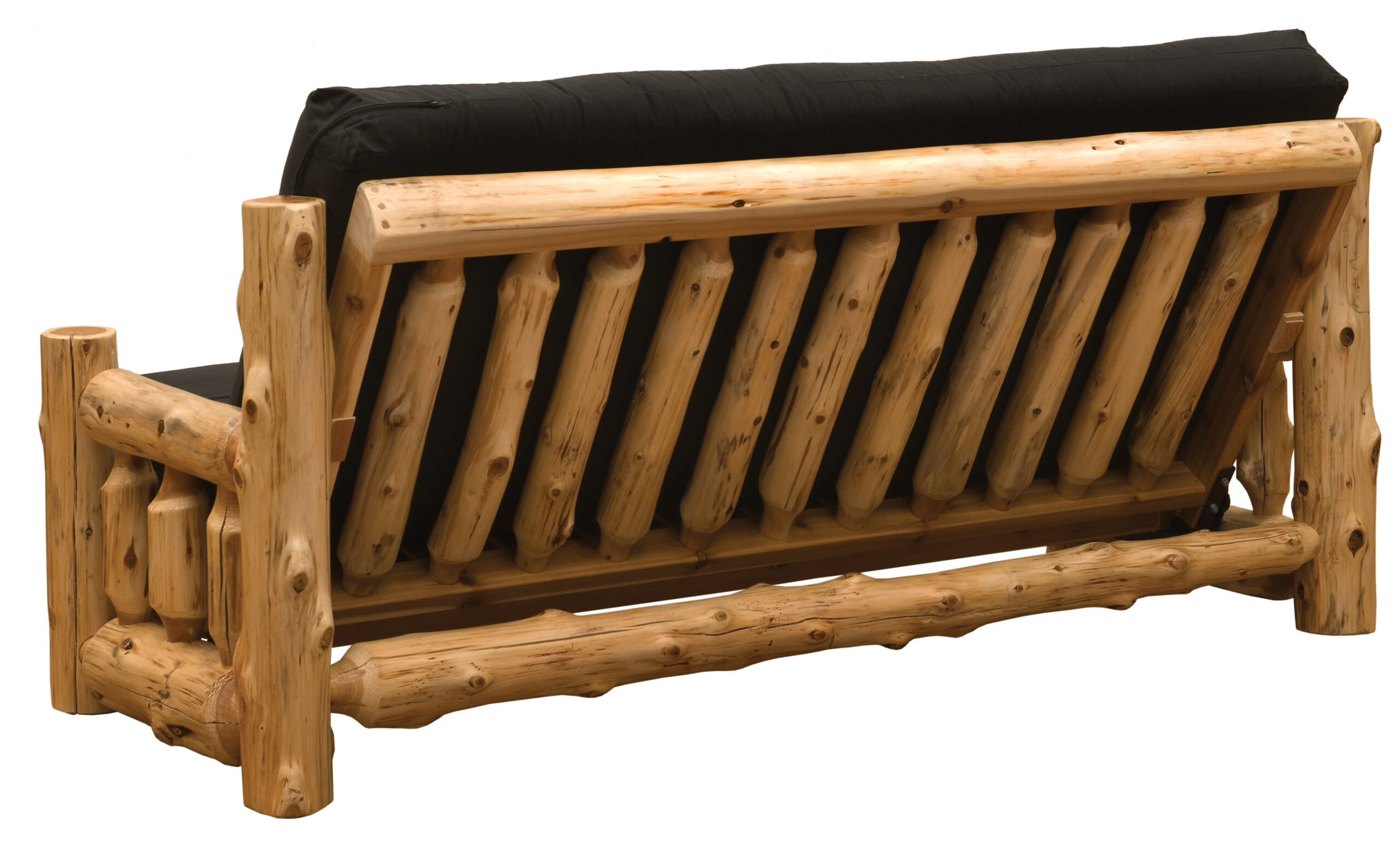 Fireside Lodge Cedar Log Futon 2 Fireside lodge cedar log futon - image 2