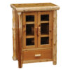 Fireside Lodge Cedar Log Media Cabinet