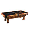 FIRESIDE LODGE JUNIPER LOG POOL TABLE