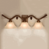 3D Pinecone & Needles Vanity Lights by Colorado Dallas