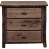 Fireside Lodge Hickory Log Chest - 3 Drawers