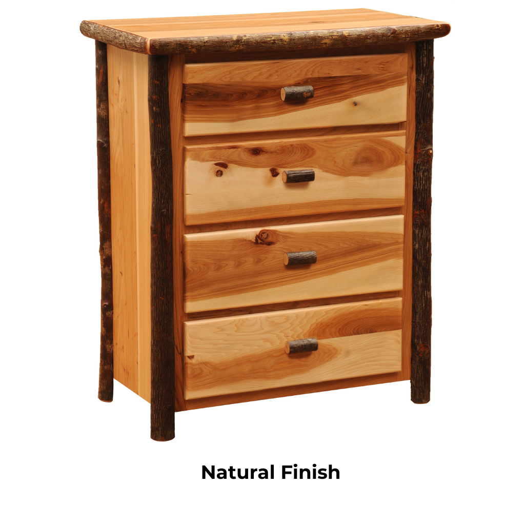 Fireside Lodge Hickory Chest - 4 Drawer 1 Fireside lodge hickory chest - 4 drawer