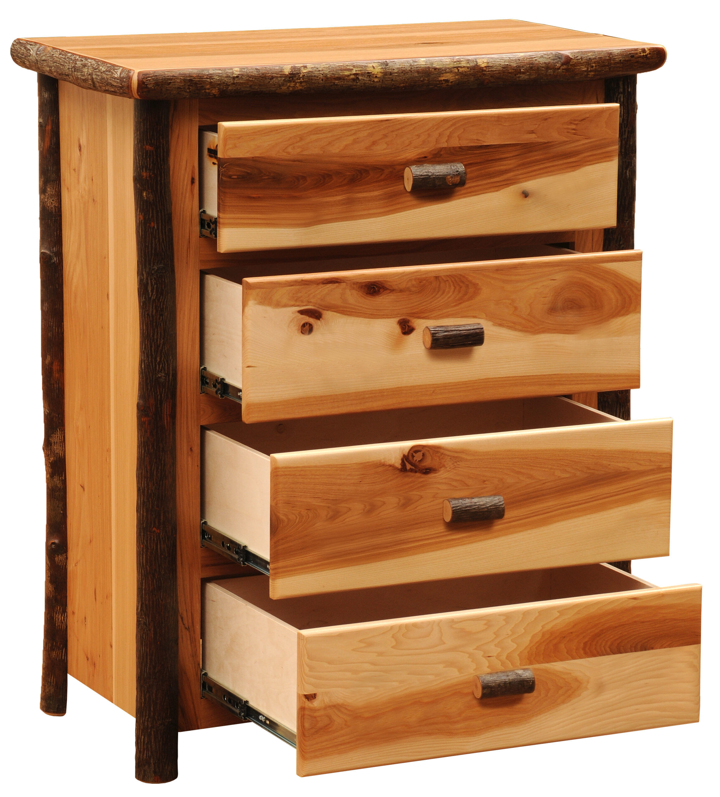 Fireside Lodge Hickory Chest - 4 Drawer 2 Fireside lodge hickory chest - 4 drawer - image 2