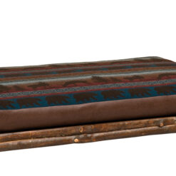 Alternative view of Fireside Lodge Hickory Log Futon