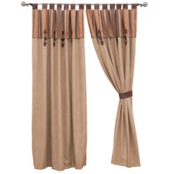 Autumn Leaf Rod Pocket Drape Set by Wooded River