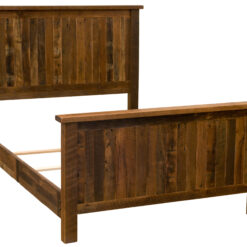 Alternative view of Fireside Lodge Reclaimed Barnwood Traditional Bed
