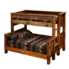 Fireside Barnwood Bunk Bed T/F or XL-T/Q