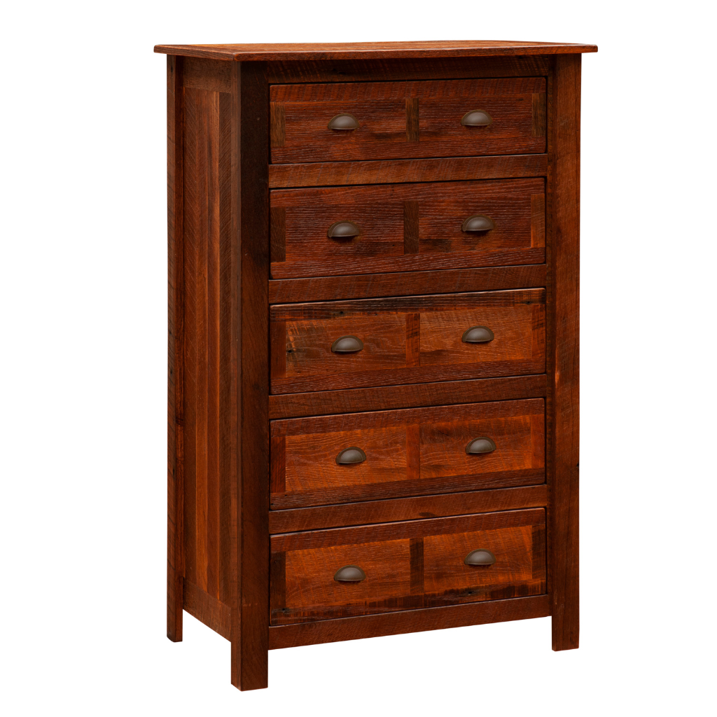 Fireside Lodge Barnwood Chest - 5 Drawers 1 Fireside lodge barnwood chest - 5 drawers