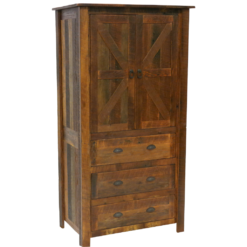Fireside Lodge Barnwood Armoire