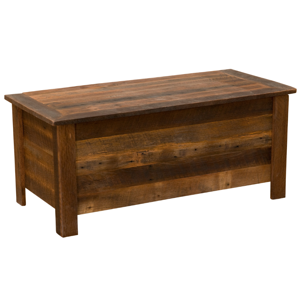 Fireside Lodge Barnwood Blanket Chest 1 Fireside lodge barnwood blanket chest