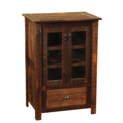 Fireside Barnwood Media Cabinet