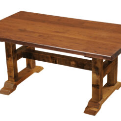 Alternative view of Fireside Lodge Barnwood Timbers Dining Table
