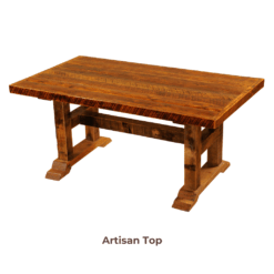 Alternative view of Fireside Lodge Barnwood Timbers Dining Table