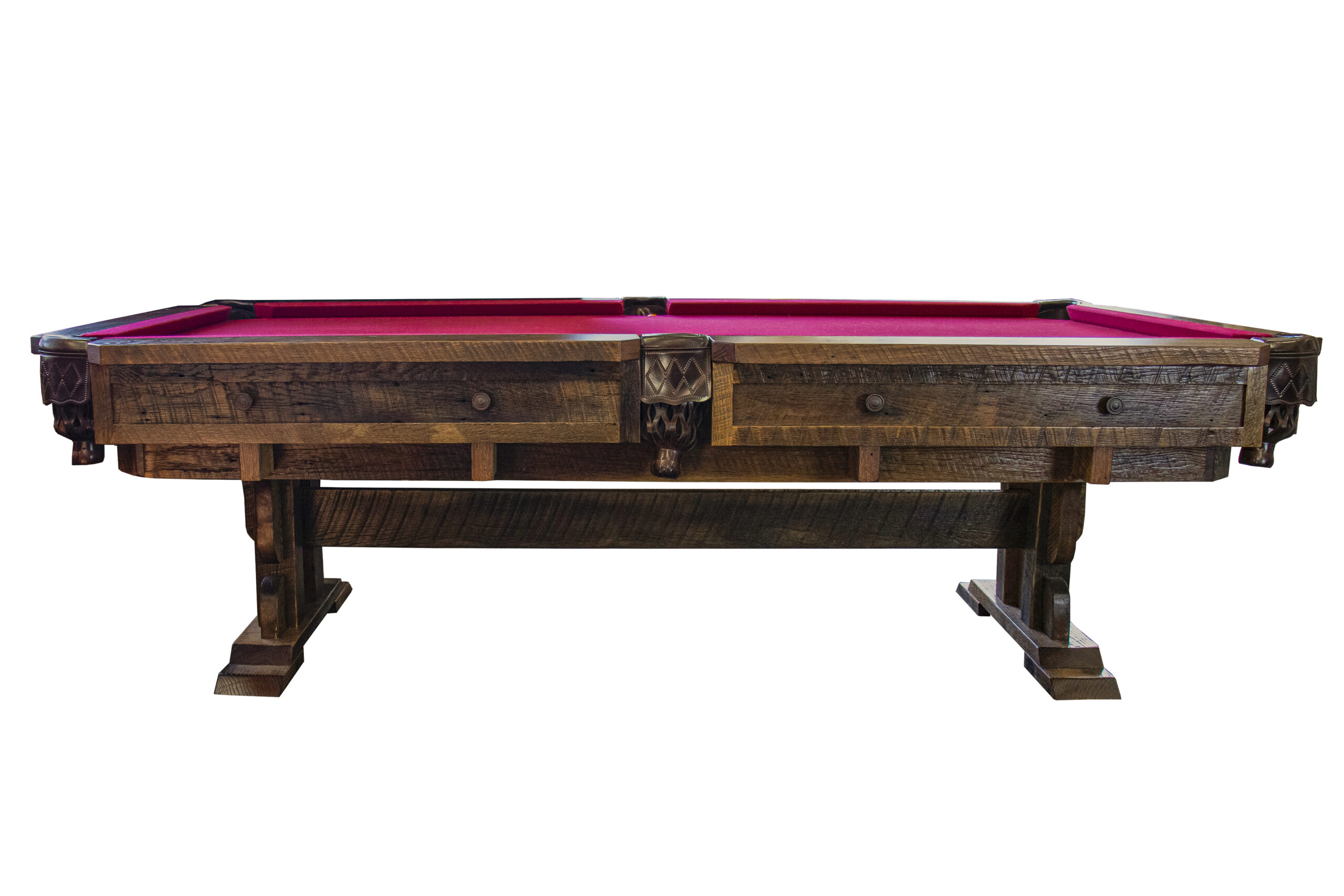 Fireside Lodge Barnwood Pool Table 2 Fireside lodge barnwood pool table - image 2