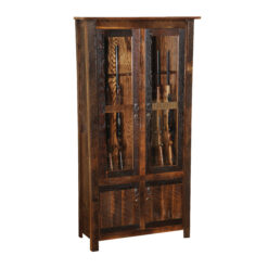 Alternative view of Fireside Reclaimed Wood Gun Cabinet