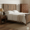 Fireside Lodge Traditional Barnwood Bedroom Set