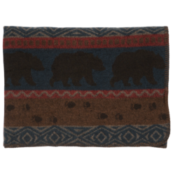 Alternative view of Deer Meadow II Throw Blanket by Wooded River
