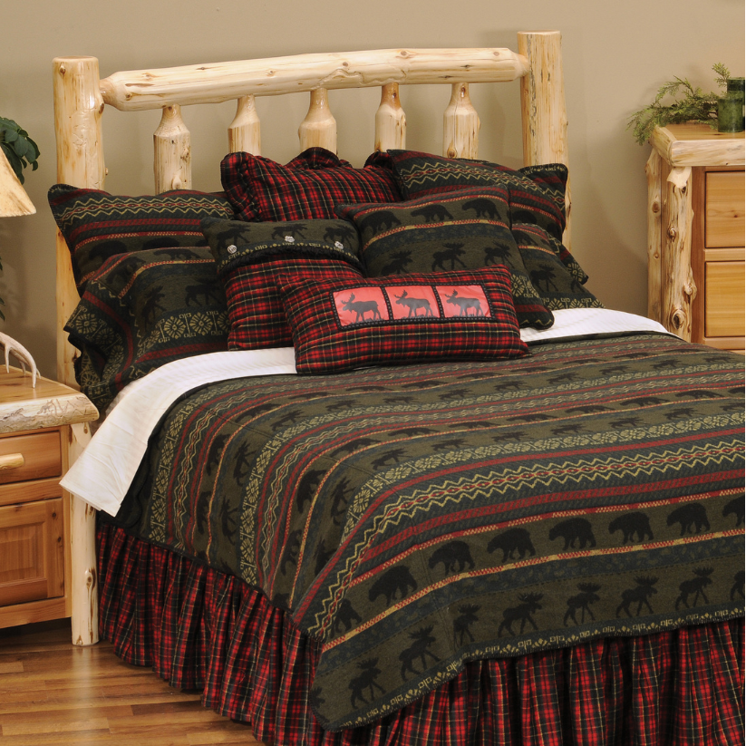 Mcwoods I Bedspread By Wooded River 1 Mcwoods i bedspread by wooded river