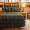 Moose I Bedding Set (Deluxe) by Wooded River