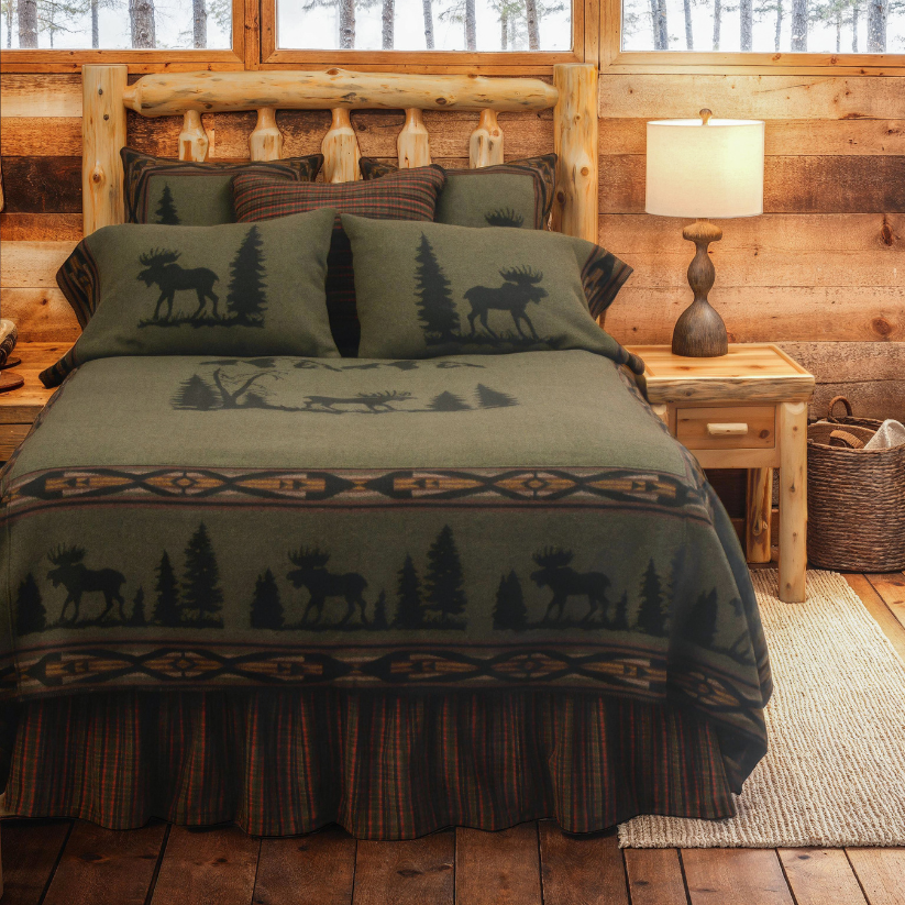 Moose I Bedding Set (Deluxe) By Wooded River 1 Moose i bedding set (deluxe) by wooded river
