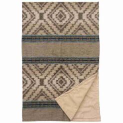 Adelanto Azure Throw by Wooded River
