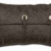 Adobe Sunrise Leather Pillow (12"x18") by Wooded River