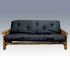 Amish "Glacier Country" Pine Log Futon by Montana Woodworks