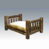 Amish "Glacier Country" Pine Log Pet Bed - Large