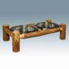 Amish "Glacier Country" Pine Log Pet Feeder - Large