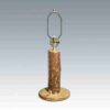 Amish "Glacier Country" Pine Log Table Lamp