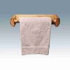 Amish "Glacier Country" Pine Log Towel Bar - Towel Rack