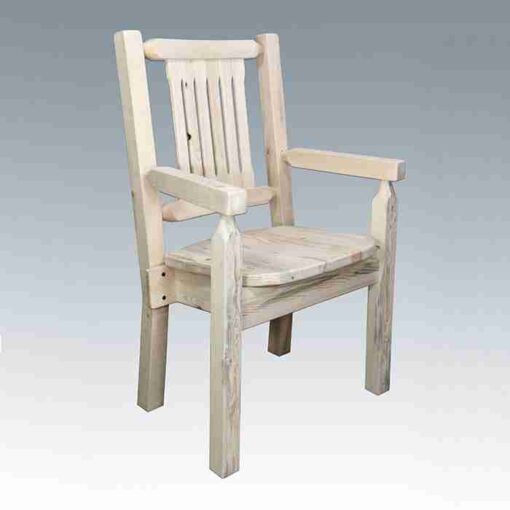 Amish "homestead collection" pine arm chair by montana woodworks - image 2