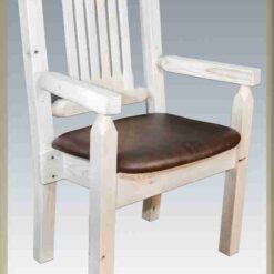 Amish homestead collection pine arm chair by montana woodworks 120