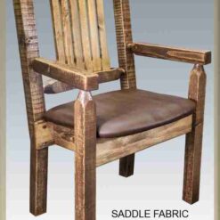 Amish homestead collection pine arm chair by montana woodworks 123