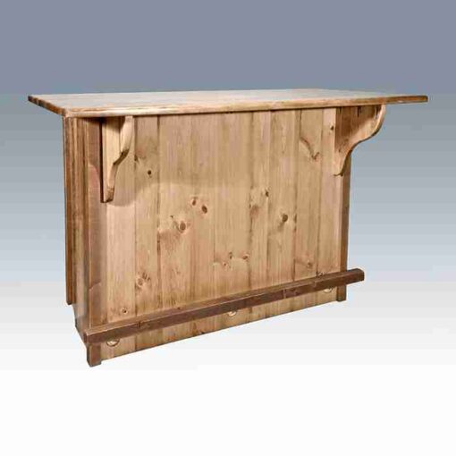 Amish "homestead collection" pine bar by montana woodworks - image 3