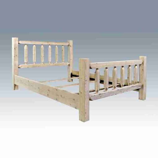 Amish "homestead collection" pine bed - image 3