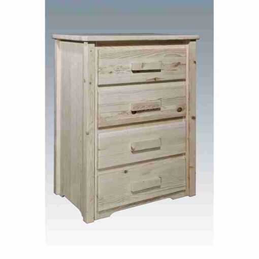 Amish "homestead collection" pine blanket flip-top chest by montana woodworks - image 2