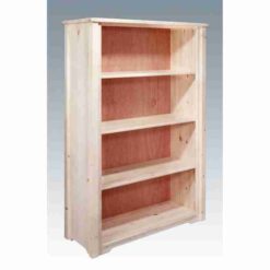 Amish homestead collection pine bookcase by montana woodworks 35
