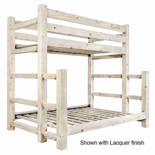 Amish "homestead collection" pine bunk bed - twin/full - image 3